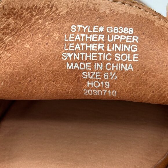 Madewell Gemma Cognac Pointed Toe Mule Flats - Picture 12 of 12